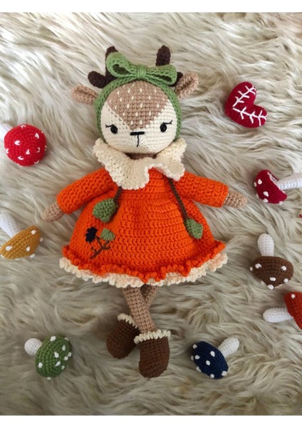 Amigurumi Geyik Oyuncak Christmas 1 Adet fiyatları