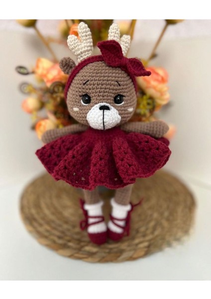 Elite Amigurumi Geyik Oyasa 1 Adet