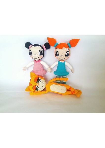 Canım Kardeşim Mine Müge Mıncır Takım Amigurumi Organik Oyuncak 1 Adet