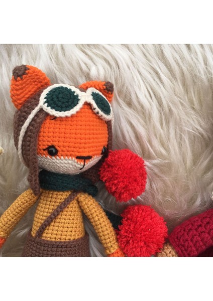 Amigurumi Geyik Tilki Noel Ekibi 1 Adet fırsatları