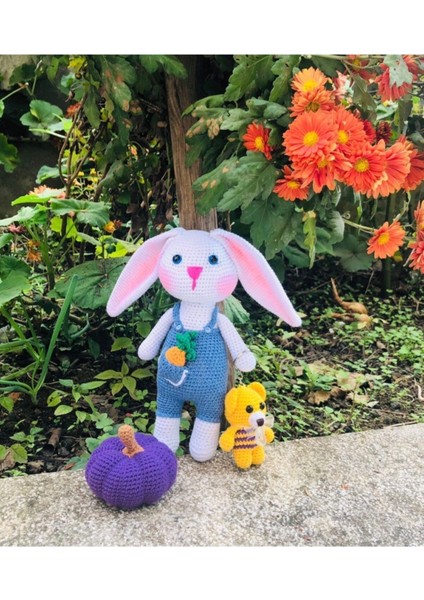 Elite Amigurumi Havuclu Tavsan 1 Adet