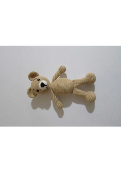 Yelekli Ayıcık Amigurumi Organik Oyuncak 1 Adet modelleri
