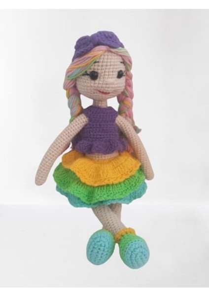 Pamuk Şeker Bebek Amigurumi Organik Oyuncak 1 Adet