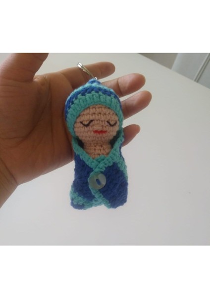 Maskot Kundak Bebek Amigurumi Organik Anahtarlık Oyuncak 1 Adet fiyatları