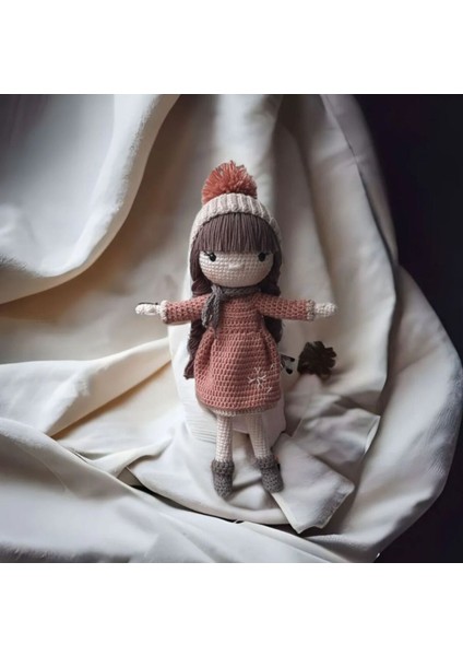 Elite Organik Oyuncak Amigurumi Kış Bebeği 1 Adet