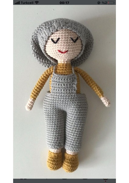 Elite Amigurumi Lokma Bebek Organik Oyuncak 1 Adet