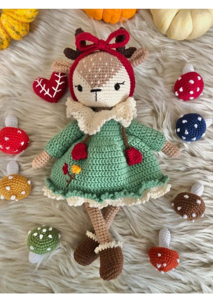 Amigurumi Geyik Oyuncak Christmas 1 Adet