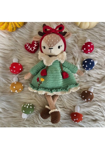 Amigurumi Geyik Oyuncak Christmas 1 Adet fiyatları