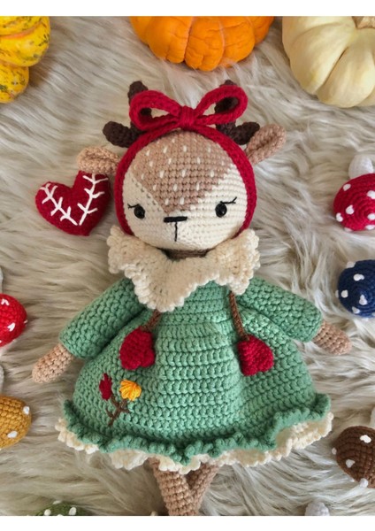 Amigurumi Geyik Oyuncak Christmas 1 Adet modelleri