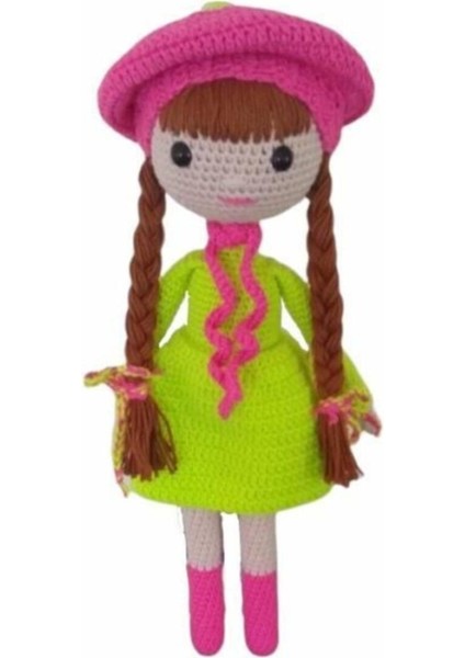 Neon Güz Bebek Amigurumi Organik Oyuncak 1 Adet