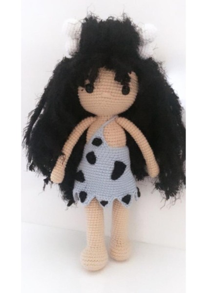 Taş Devri Bebek Amigurumi Organik Oyuncak 1 Adet modelleri