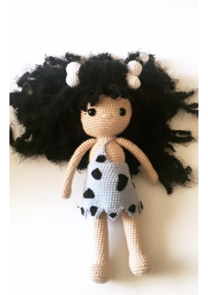 Taş Devri Bebek Amigurumi Organik Oyuncak 1 Adet fırsatları