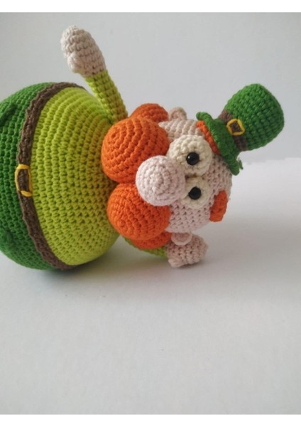 Patrick Baba Amigurumi Organik Oyuncak 1 Adet