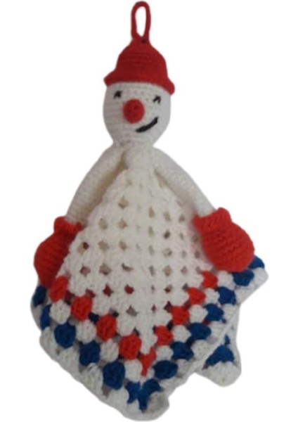 Kardan Adam Uyku Arkadaşı Amigurumi Organik Oyuncak 1 Adet