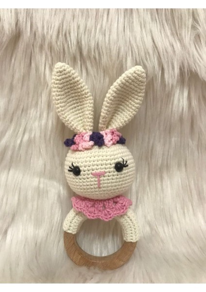 Elite Amigurumi Organik Örgü Oyuncak Çıngırak 1 Adet