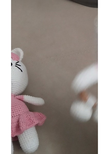 Sevimli Kedi Emzik Zinciri ve Çıngırak 3lü Set(Kişiye Özel) 1 Adet fiyatları