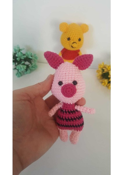 Elite Winnie The Pooh Piglet Oyuncak (El Örgüsüdür- 11CM) 1 Adet
