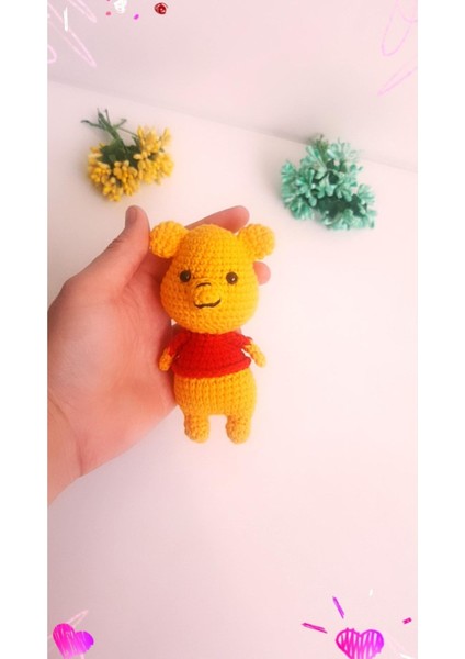 Elite Winnie The Pooh Piglet Oyuncak (El Örgüsüdür- 11CM) 1 Adet