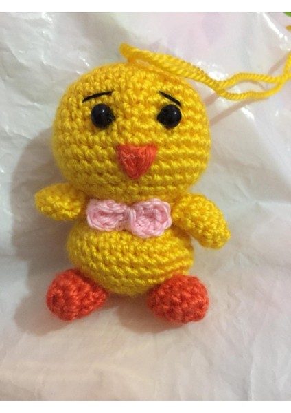 Civ Civ Anahtarlık Amigurumi Organik Oyuncak 1 Adet