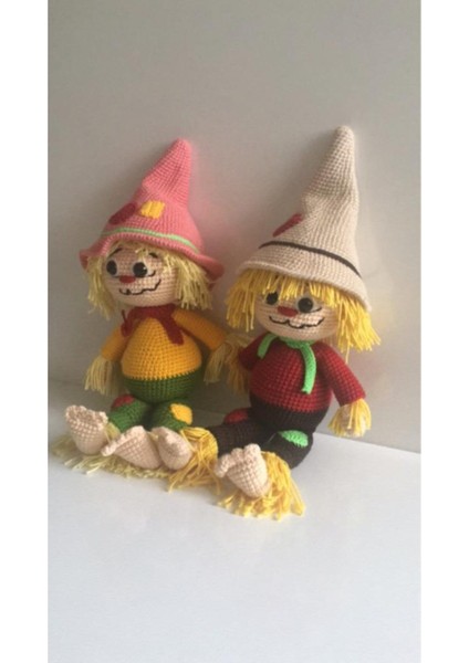 Şirin Korkuluklar Takımı Amigurumi Organik Oyuncak 1 Adet fiyatları