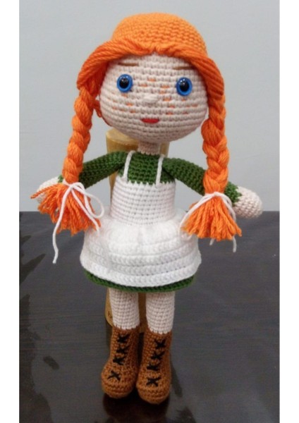 Anne Bebek Amigurumi Organik Oyuncak 1 Adet modelleri
