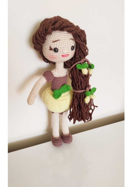 Sarı Elma Bebek Amigurumi Organik Oyuncak 1 Adet fiyatları