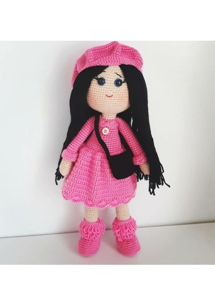 Sevimli Ipek Bebek Amigurumi Organik Oyuncak 1 Adet