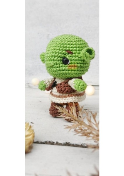 Amigurumi Oyuncak Shrek 12 cm 1 Adet fiyatları
