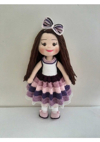 Gökkuşağı Bebek Amigurumi Organik Oyuncak 1 Adet