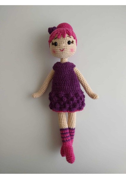 Böğürtlen Bebek Amigurumi Organik Oyuncak 1 Adet