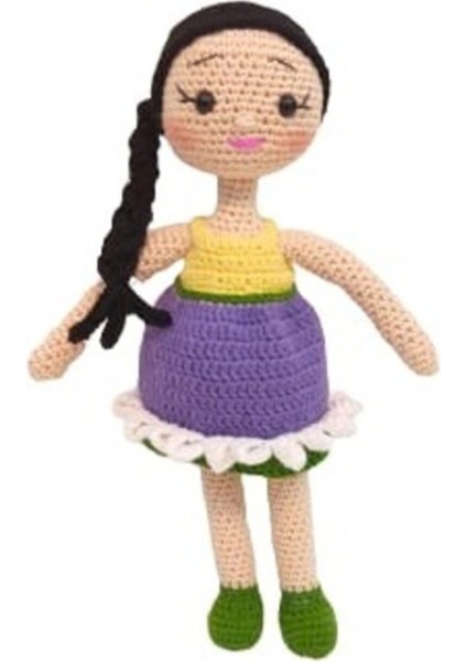 Flora Çiçeği Bebek Amigurumi Oyuncak 1 Adet