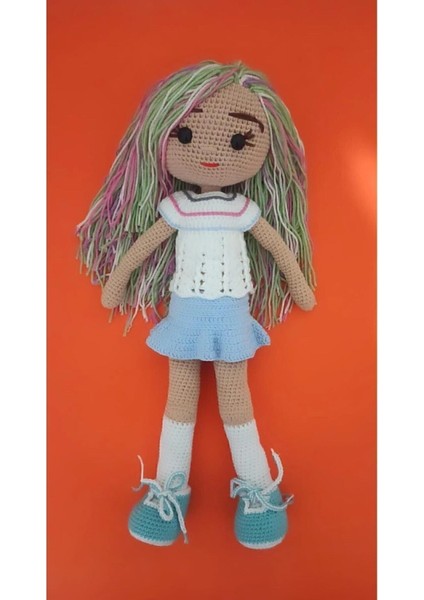 Elite Irem Bebek Amigurumi Organik Örgü 45 Cm. 1 Adet