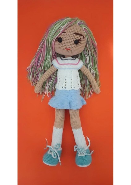 Elite Irem Bebek Amigurumi Organik Örgü 45 Cm. 1 Adet