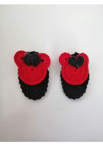 Amigurumi Klips Toka El Örgüsü 2'li Mickey Mouse Model 1 Adet