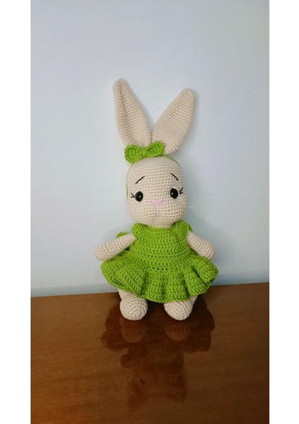 Ami̇gurumi̇ Tombi̇k Tavşan Oyun Arkadaşi (25-30 cm Arasi) 1 Adet modelleri