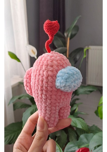 Among Us -Amongus Amigurumi Örgü Figür Peluş Oyuncak Figür 1 Adet