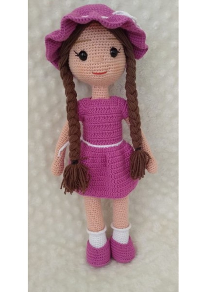 Ayşem Bebek Amigurumi Organik Oyuncak 1 Adet