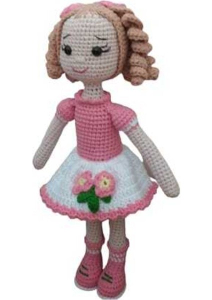 Japon Kiraz Çiçeği Bebek Amigurumi Organik Oyuncak 1 Adet fiyatları