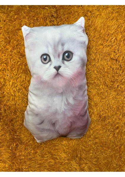 Elite Kedi Peluş Uyku Yastığı Uyku Arkadaşı 1 Adet