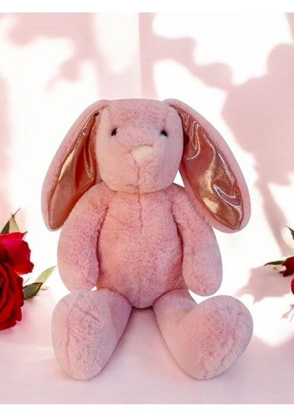 Elite 55211 Tatlı Pembe Nordik Pelüş Oyuncak Tavşan 40CM 1 Adet