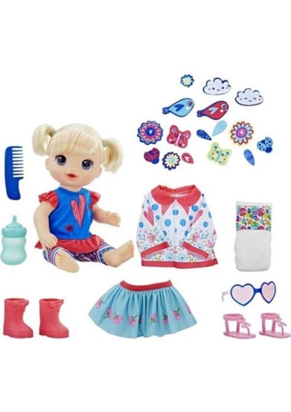 Elite Baby Alive Bebeğimle Moda Zamanı 1 Adet