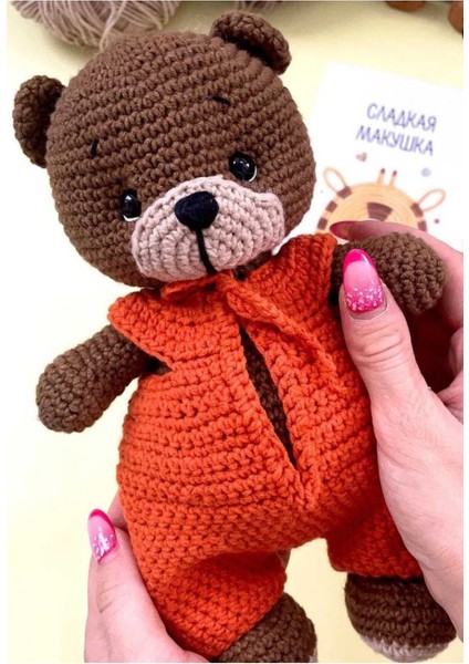 Elite Amigurumi Ayıcık Dodo 1 Adet