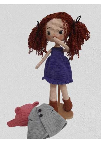 Mona Bebek Amigurumi Organik Oyuncak 1 Adet