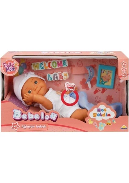 Bebelou Hoşgeldin Ağlayan Bebek 1 Adet