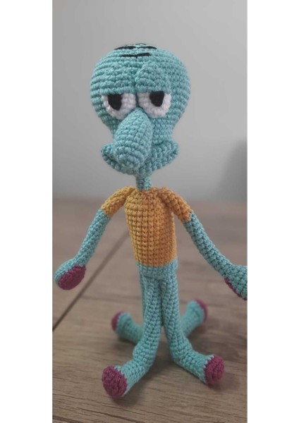 Elite Amigurumi Squidward (Ahtapot) 1 Adet