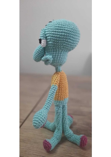 Elite Amigurumi Squidward (Ahtapot) 1 Adet