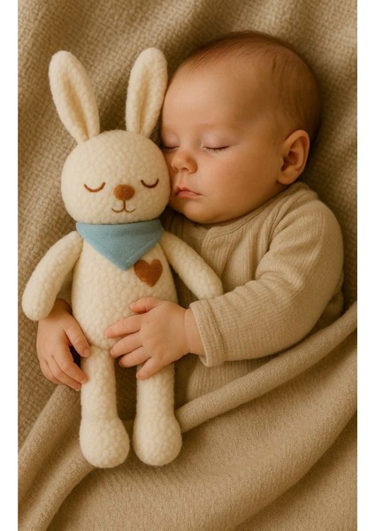 Elite Sevimli Tavşan Boo Bebek Uyku Arkadaşı Peluş Oyuncak Teddy 1 Adet