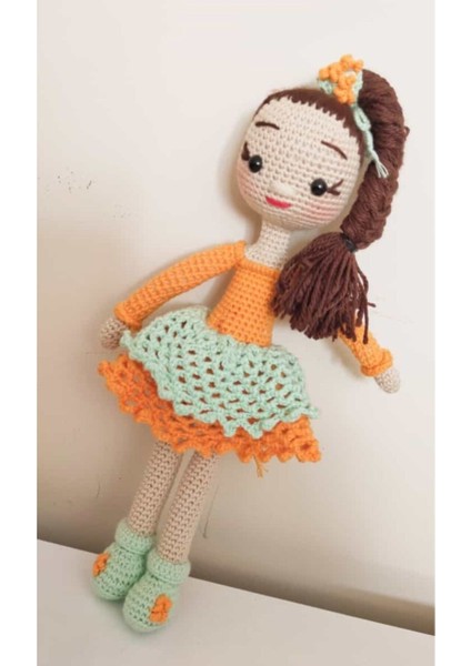 Kalanşo Çiçek Bebek Amigurumi Organik Oyuncak 1 Adet