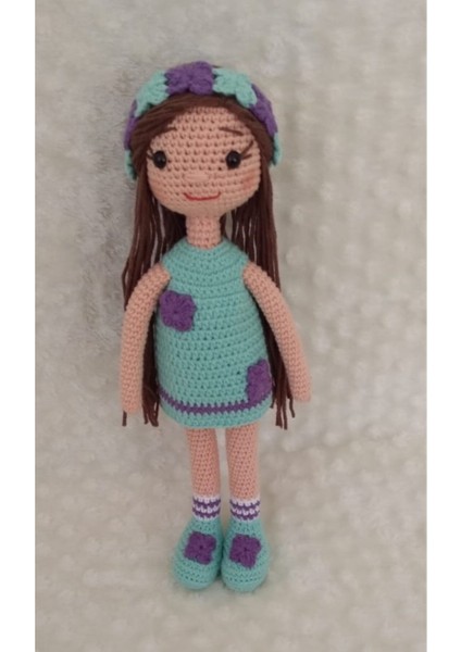 Leylak Bebek Amigurumi Organik Oyuncak 1 Adet