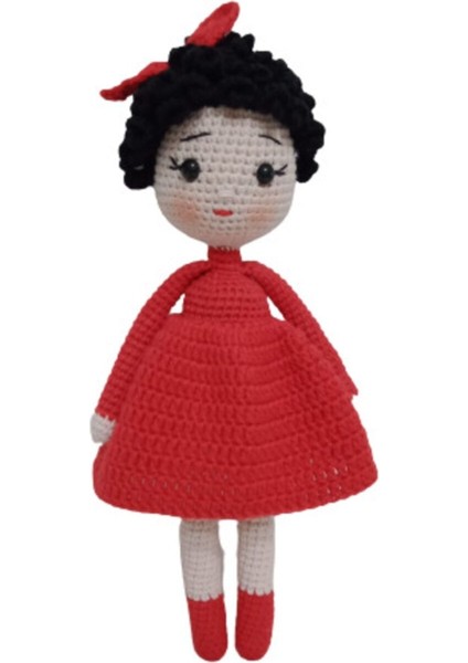 Amigurumi Organik Karanfil Bebek Oyuncak 1 Adet